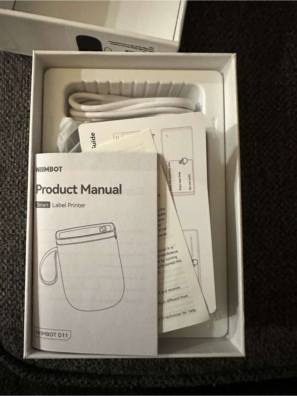 Smart Label Printer - White - Picture 4 of 8